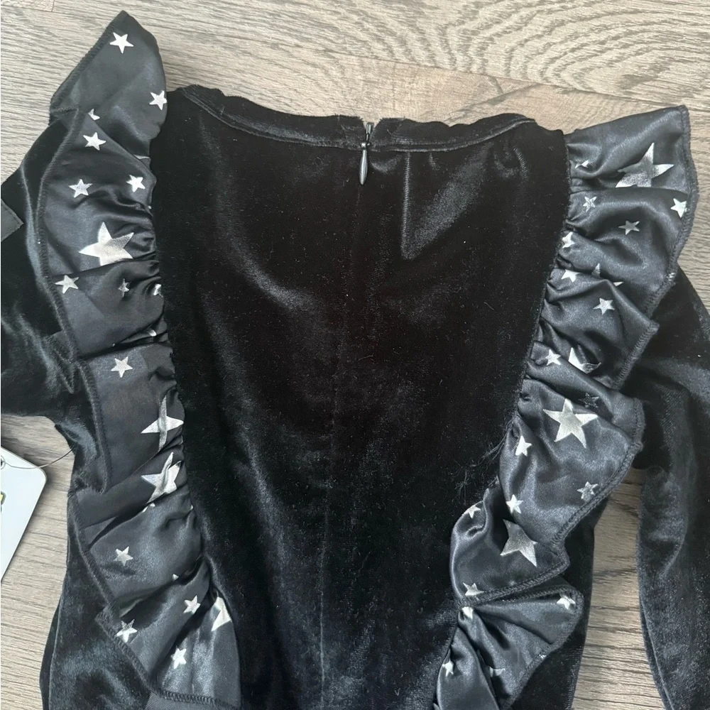 Tipsy Elves Girl's 3-Piece‎ Witch Costume - Size S (6/7) - Black/Purple - NWT